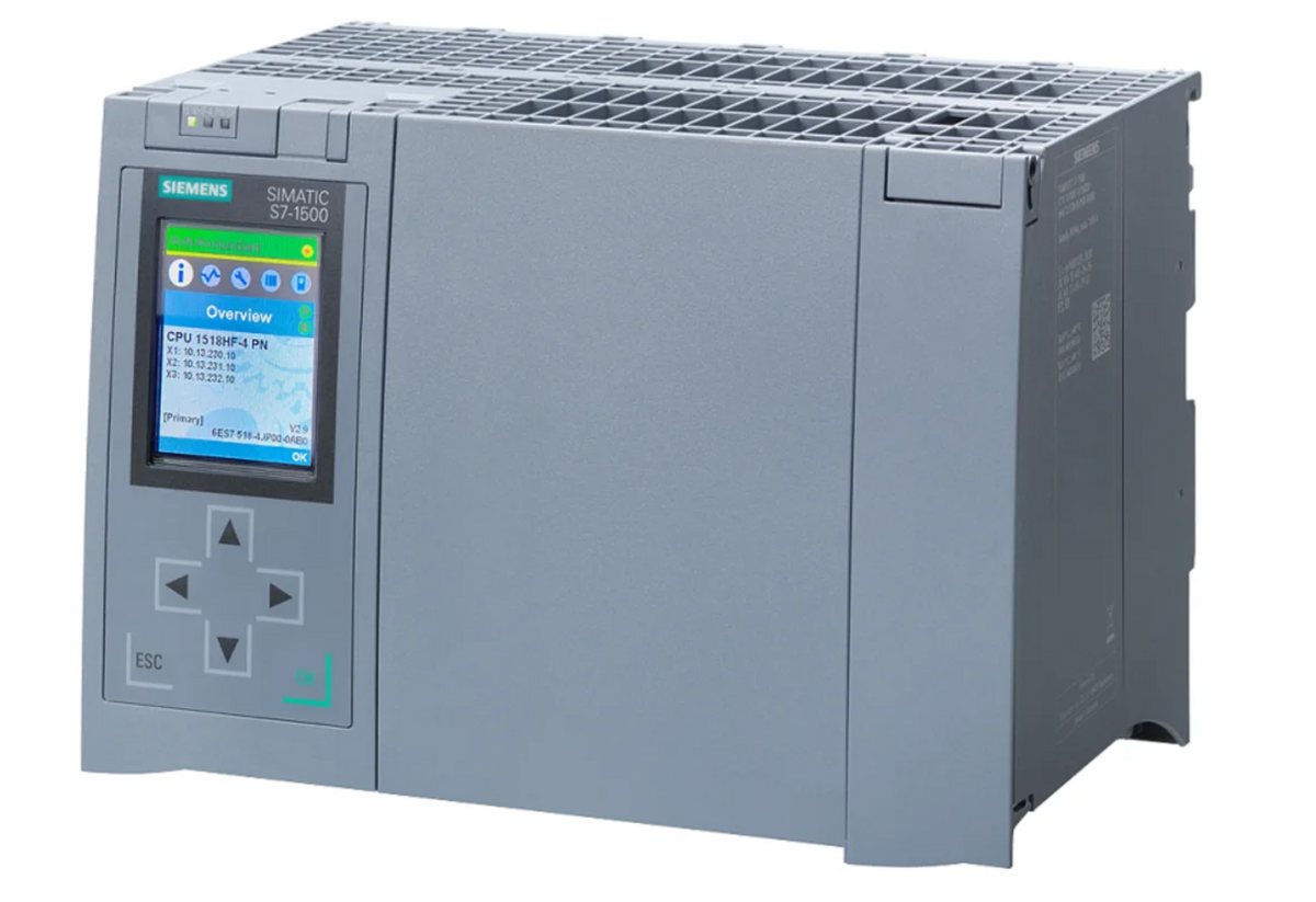 SIEMENS - SIMATIC S7-1500 - CPU 1518HF High-Availability Fail-Safe PLC
